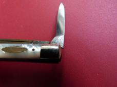 Vintage Curtin & Clark Kansas City Missouri Doctor's Knife Pearl Handles, Mint Vintage Curtin & Clark Kansas City Missouri Doctor's Knife Pearl Handles, Mint