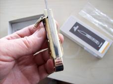 Hubertus Knife Solingen, Germany Small 08 Genuine Stag/Antler 5 3/4 " Open Lilyput NIB Hubertus Knife Solingen, Germany Small 08 Genuine Stag/Antler 5 3/4 " Open Lilyput NIB