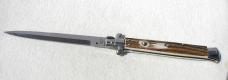 NEW OLD STOCK 13" SKM GENUINE STAG STILETTO MANIAGO ITALY NEW OLD STOCK 13" SKM GENUINE STAG STILETTO MANIAGO ITALY