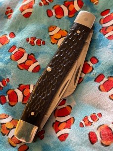 Cold Steel Stockman Made in USA by Camillus. Carbon V Steel