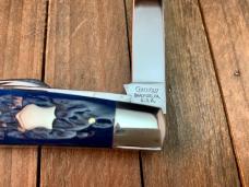 Queen Cutlery “Crandall” Brand Congress Blue Jigged Bone 1997 Queen Cutlery “Crandall” Brand Congress Blue Jigged Bone 1997