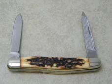 Schrade + USA 705UH Uncle Henry Staglon Chairman Pen Knife with Nail File Schrade + USA 705UH Uncle Henry Staglon Chairman Pen Knife with Nail File