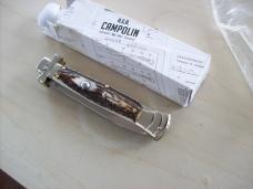 A. G. A. Campolin Lever Maltese Cross Bayonet Large 9 Incher Lockback W/Genuine Stag/Antler NIB A. G. A. Campolin Lever Maltese Cross Bayonet Large 9 Incher Lockback W/Genuine Stag/Antler NIB