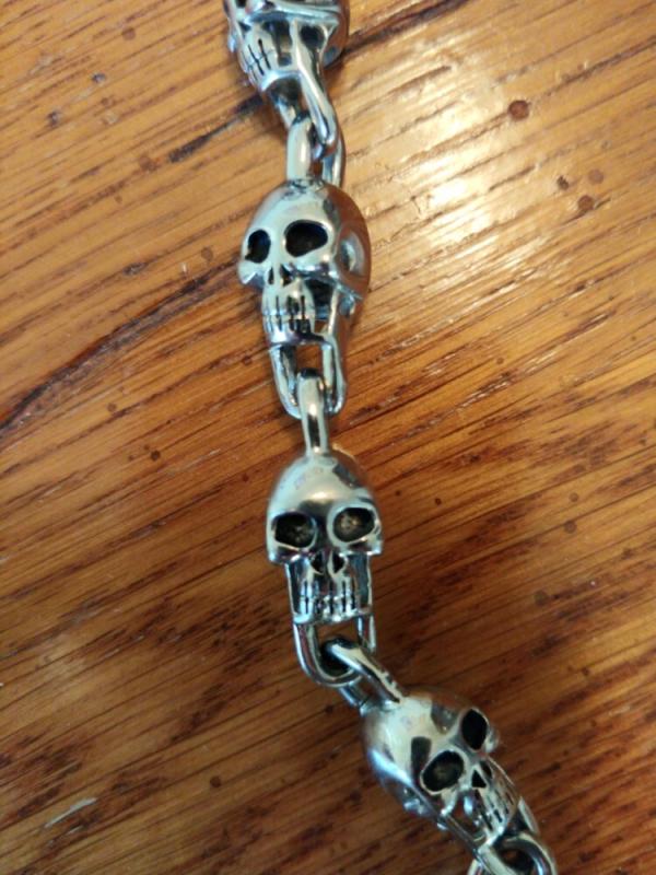 MANS SKULL BRACELET 