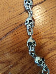 MANS SKULL BRACELET 