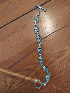 MANS SKULL BRACELET 