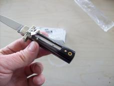 A. G. A. Campolin Dominus Lever Maltese Cross 6 Incher W/Brazilian Horn Handles NIB A. G. A. Campolin Dominus Lever Maltese Cross 6 Incher W/Brazilian Horn Handles NIB
