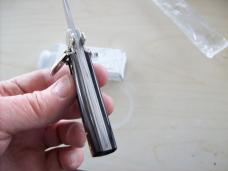 A. G. A. Campolin Dominus Lever Maltese Cross 6 Incher W/Brazilian Horn Handles NIB A. G. A. Campolin Dominus Lever Maltese Cross 6 Incher W/Brazilian Horn Handles NIB