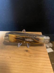 Case blue scroll stag trapper 1977