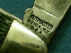 VINTAGE GIRL SCOUT SCOUTS KUTMASTER UTICA NY USA GS SHIELD CAMP FOLDING POCKET KNIFE KNIVES OLD