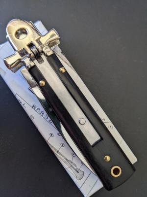 AGA CAMPOLIN MINI DOMINUS IN EBONY WOOD NIB 