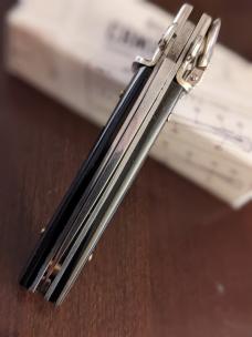 AGA CAMPOLIN MINI DOMINUS IN BRAZILIAN HORN NIB AGA CAMPOLIN MINI DOMINUS IN BRAZILIAN HORN NIB
