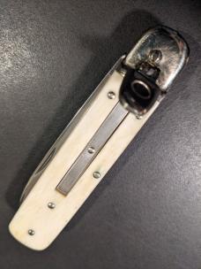 BOKER NIB 712 RARE WHITE BONE 1980'S LEVERLOCK AUTO BOKER NIB 712 RARE WHITE BONE 1980'S LEVERLOCK AUTO