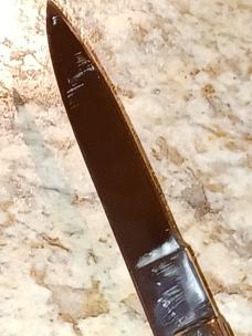 Vintage Inox Black  Stiletto  8".