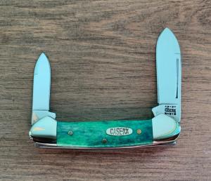 CASE Baby Butterbean Knife Blue/Green Appaloosa