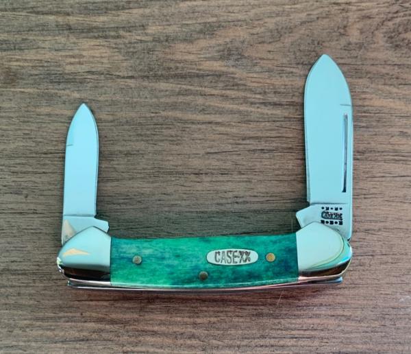 CASE Baby Butterbean Knife Blue/Green Appaloosa