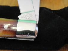 Canal Street Cutlery 2010 Smooth Sunset Bone Full Moon Trapper Item # 215404 Serial #12