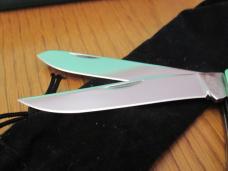 Canal Street Cutlery 2010 Smooth Sunset Bone Full Moon Trapper Item # 215404 Serial #12