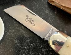 Great Eastern Cutlery Tidioute 363122 Toenail Clipper, India Smooth White Bone Handle, GEC 36, New Great Eastern Cutlery Tidioute 363122 Toenail Clipper, India Smooth White Bone Handle, GEC 36, New