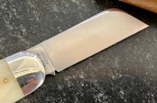 Great Eastern Cutlery Tidioute 363122 Toenail Clipper, India Smooth White Bone Handle, GEC 36, New Great Eastern Cutlery Tidioute 363122 Toenail Clipper, India Smooth White Bone Handle, GEC 36, New
