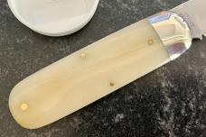 Great Eastern Cutlery Tidioute 363122 Toenail Clipper, India Smooth White Bone Handle, GEC 36, New Great Eastern Cutlery Tidioute 363122 Toenail Clipper, India Smooth White Bone Handle, GEC 36, New