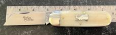 Great Eastern Cutlery Tidioute 363122 Toenail Clipper, India Smooth White Bone Handle, GEC 36, New Great Eastern Cutlery Tidioute 363122 Toenail Clipper, India Smooth White Bone Handle, GEC 36, New
