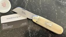 Great Eastern Cutlery Tidioute 363122 Toenail Clipper, India Smooth White Bone Handle, GEC 36, New Great Eastern Cutlery Tidioute 363122 Toenail Clipper, India Smooth White Bone Handle, GEC 36, New