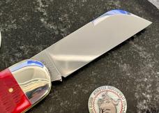 Great Eastern Cutlery Northfield 363122 Toenail Clipper, Blood Red Jigged Bone Handle, GEC 36, New 