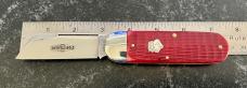 Great Eastern Cutlery Northfield 363122 Toenail Clipper, Blood Red Jigged Bone Handle, GEC 36, New 