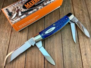 Marbles by Dave Shirley Congress Blue Pin Feather Jigged Bone Gladstone MI 