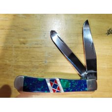 Case Knife EX254 SS - Exotic Azurite Series Trapper Case Knife EX254 SS - Exotic Azurite Series Trapper