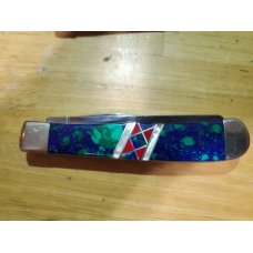 Case Knife EX254 SS - Exotic Azurite Series Trapper Case Knife EX254 SS - Exotic Azurite Series Trapper