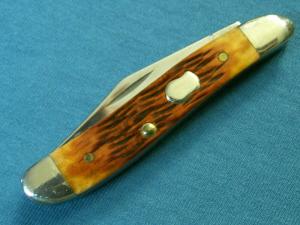 CASE BROTHERS BROS CUTLERY USA 6220 SS 2005 JIGGED BONE SMALL PEANUT JACK POCKET KNIFE KNIVES