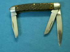 VINTAGE SCHRADE NY USA 855 STAINLESS STOCKMAN CATTLEMANS FOLDING POCKET KNIFE KNIVES OLD VINTAGE SCHRADE NY USA 855 STAINLESS STOCKMAN CATTLEMANS FOLDING POCKET KNIFE KNIVES OLD