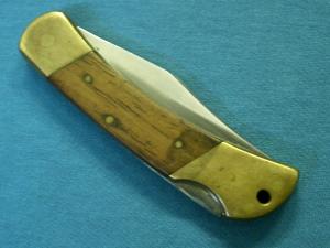 VINTAGE SHARP 800 STAINLESS JAPAN HUNTING SKINNING LOCKBACK FOLDING POCKET  KNIFE KNIVES SHEATH