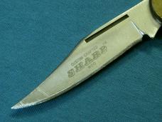 VINTAGE SHARP 800 STAINLESS JAPAN HUNTING SKINNING LOCKBACK FOLDING POCKET KNIFE KNIVES SHEATH VINTAGE SHARP 800 STAINLESS JAPAN HUNTING SKINNING LOCKBACK FOLDING POCKET KNIFE KNIVES SHEATH