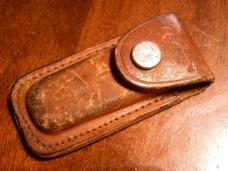 VINTAGE SHARP 800 STAINLESS JAPAN HUNTING SKINNING LOCKBACK FOLDING POCKET  KNIFE KNIVES SHEATH