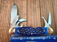 Colt Scout Knife Blue Jigged Bone Discontinued