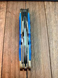 Colt Scout Knife Blue Jigged Bone Discontinued
