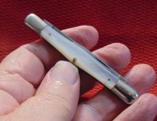  VINTAGE KA-BAR TUXEDO PATTERN GENUINE PEARL 1923-1952