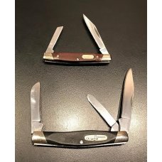 Vintage Lot of Two Buck Stockman-Style Pocket Knives Vintage Lot of Two Buck Stockman-Style Pocket Knives