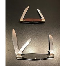 Vintage Lot of Two Buck Stockman-Style Pocket Knives Vintage Lot of Two Buck Stockman-Style Pocket Knives