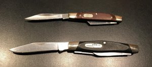 Vintage Lot of Two Buck Stockman-Style Pocket Knives
