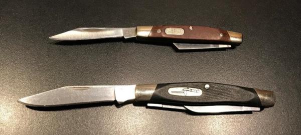 Vintage Lot of Two Buck Stockman-Style Pocket Knives Vintage Lot of Two Buck Stockman-Style Pocket Knives