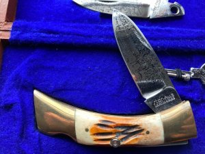 Vintage 1970s Star "Switch A Blade" Folding-Blade Knife Set
