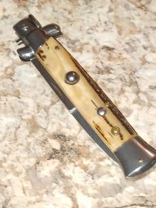 9" Vintage edge co. Knife Kit Stag Scales. 