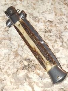 9" Vintage edge co. Knife Kit Stag Scales. 