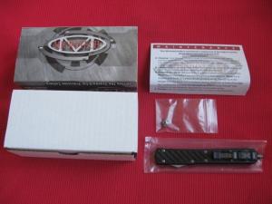 Microtech 2008  MAKORA ll DLC OTF 10 1/2" Switchblade Knife - New In Box w/Paperwork !