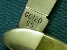 EMMA CASE XX SS USA G6120 219 JIGGED BONE SMALL PEANUT JACK POCKET KNIFE KNIVES EMMA CASE XX SS USA G6120 219 JIGGED BONE SMALL PEANUT JACK POCKET KNIFE KNIVES