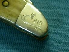 EMMA CASE XX SS USA G6120 219 JIGGED BONE SMALL PEANUT JACK POCKET KNIFE KNIVES EMMA CASE XX SS USA G6120 219 JIGGED BONE SMALL PEANUT JACK POCKET KNIFE KNIVES